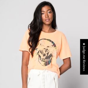 CHRLDR Palm Skull T Shirt